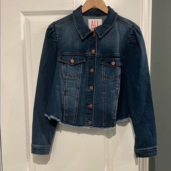 All Worthy by Hunter McGrady Indigo Denim Jacket - Picture 3 of 7